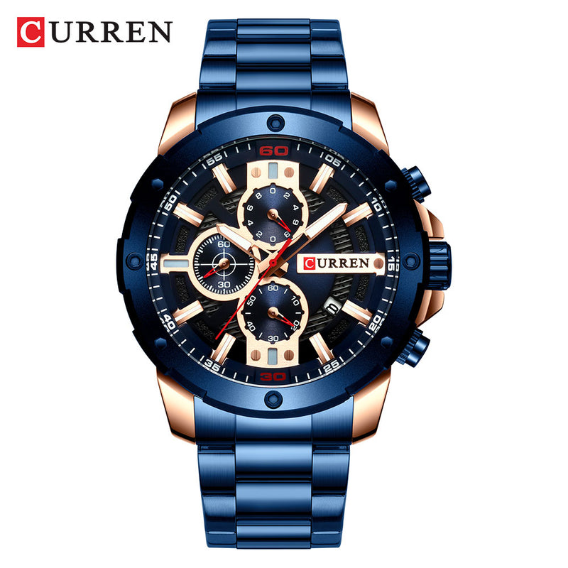 Military Chronograph Clock Male Sporty Watch