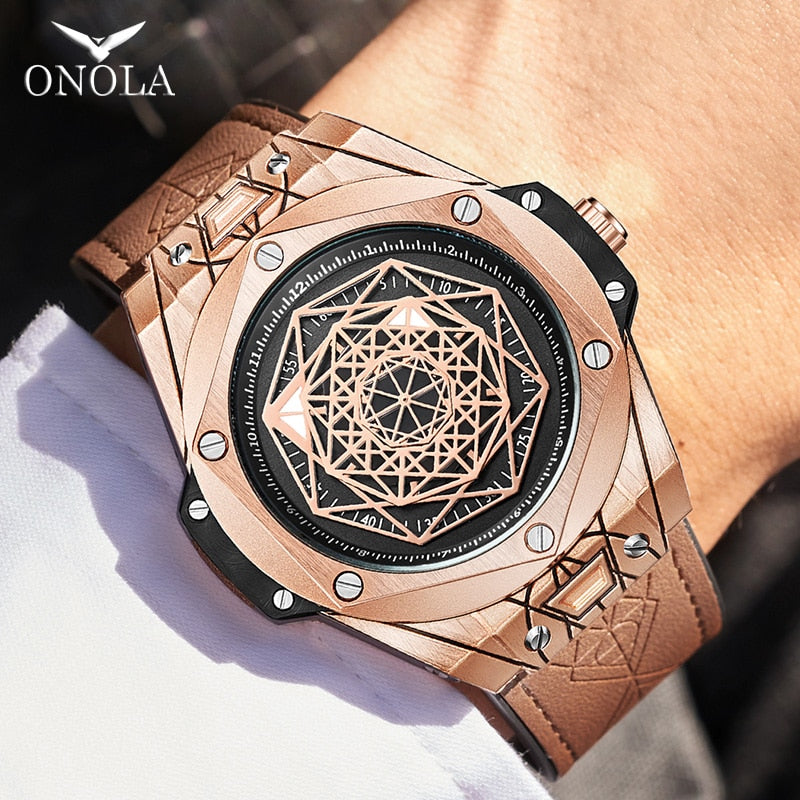 Cusual Quartz Unique Waterproof Wrist Watch
