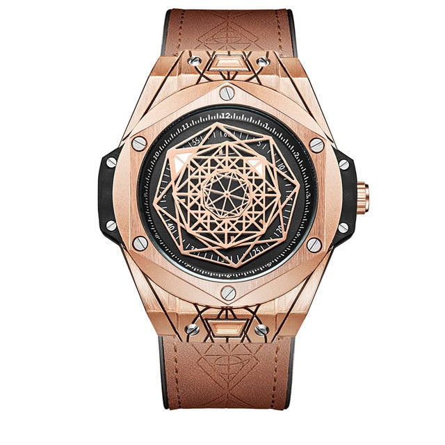 Cusual Quartz Unique Waterproof Wrist Watch