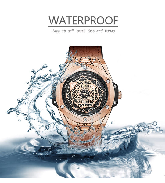 Cusual Quartz Unique Waterproof Wrist Watch