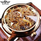 Golden Case Luxury Leather SWatches