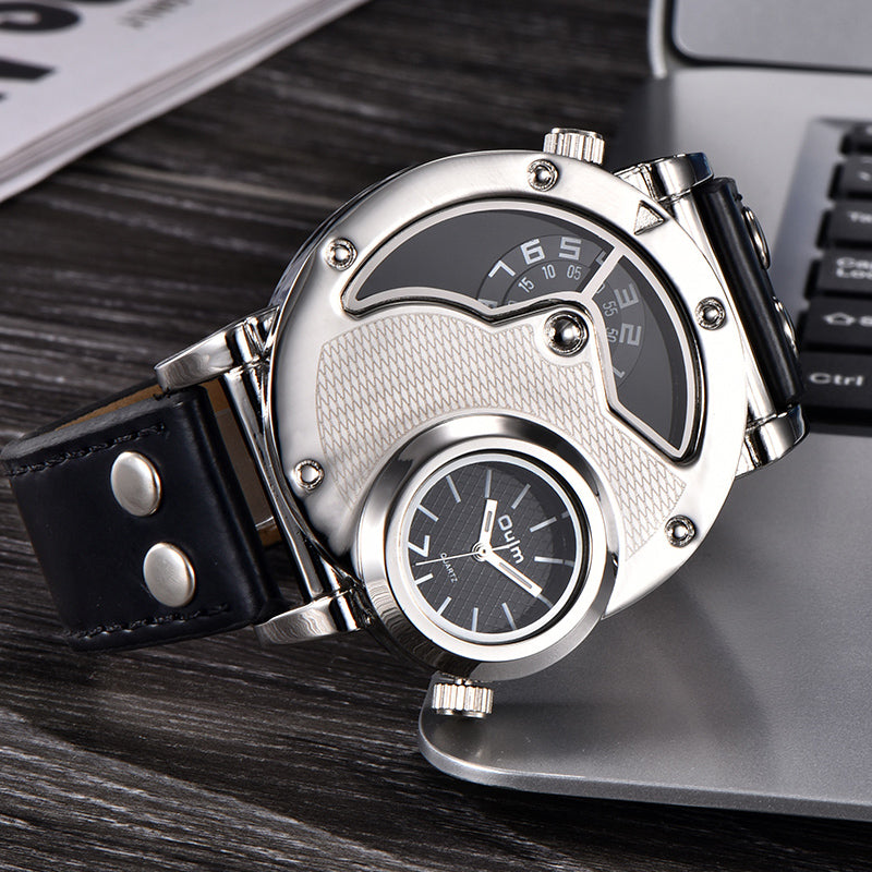 Oulm 9591 Unique Design Fashion Wristwatch Men