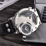 Oulm 9591 Unique Design Fashion Wristwatch Men