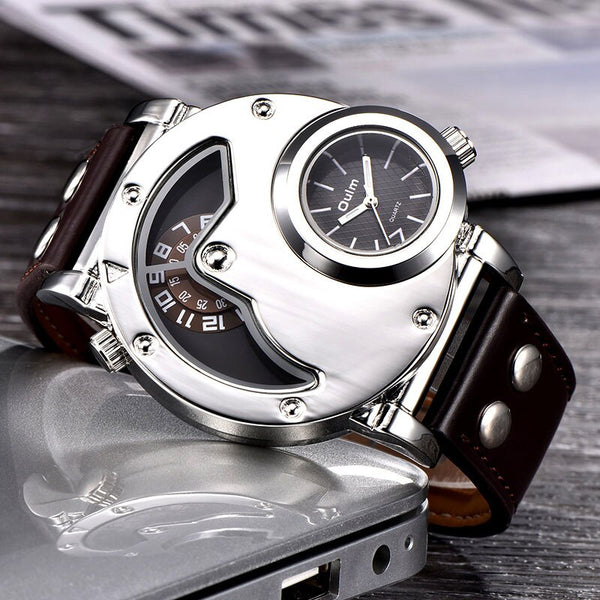 Oulm 9591 Unique Design Fashion Wristwatch Men