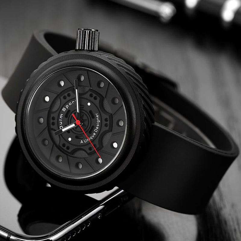 Oulm New Silica Gel Watch Man Wrist Watch