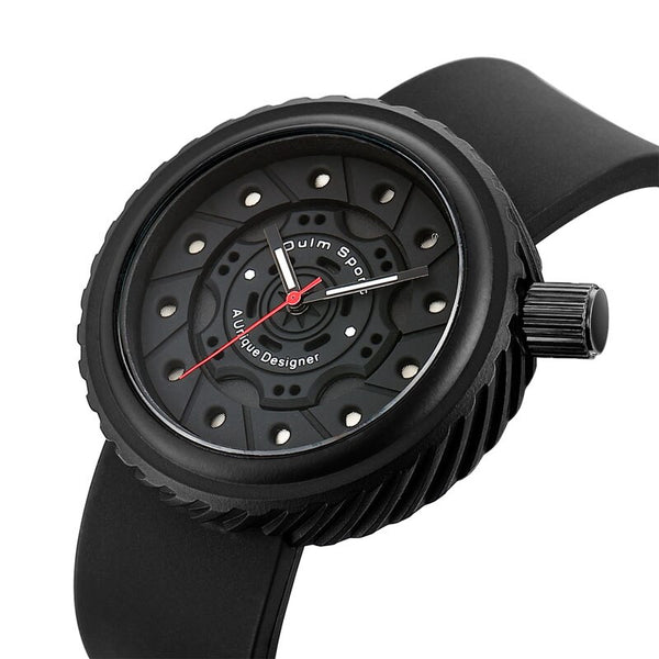 Oulm New Silica Gel Watch Man Wrist Watch