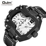 Oulm Men's Casual Sports Watches Fashion Original