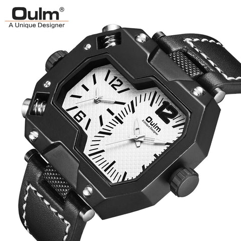 Oulm Men's Casual Sports Watches Fashion Original