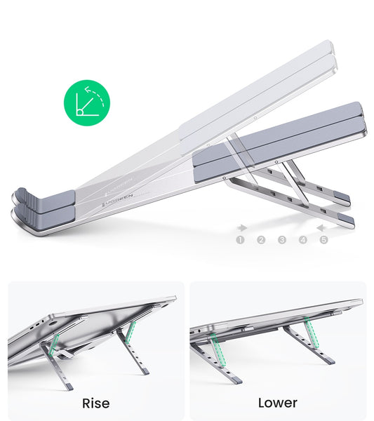 Laptop Stand Holder For Macbook Air Pro Foldable Aluminum Vertical Notebook Stand Laptop Support Macbook Pro Tablet Stand