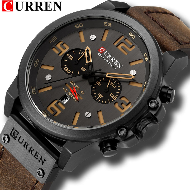 Chronograph Quartz Military Watch