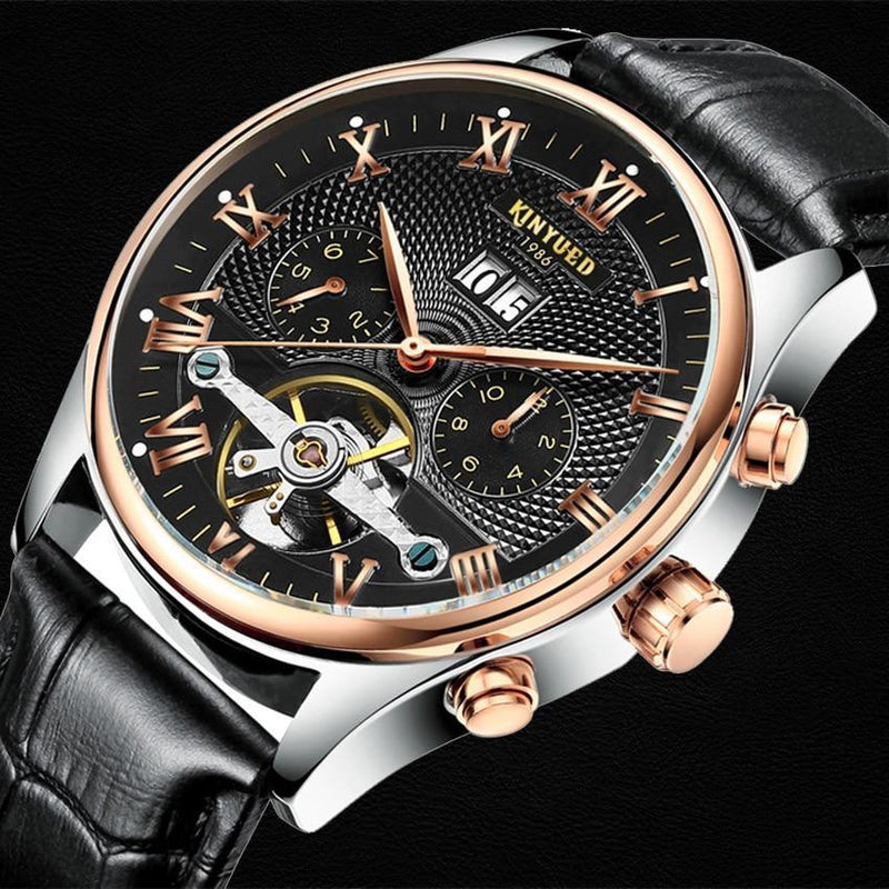 SHALOM TOURBILLON SKELETON WATCH