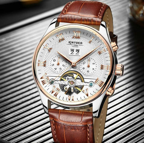 SHALOM TOURBILLON SKELETON WATCH