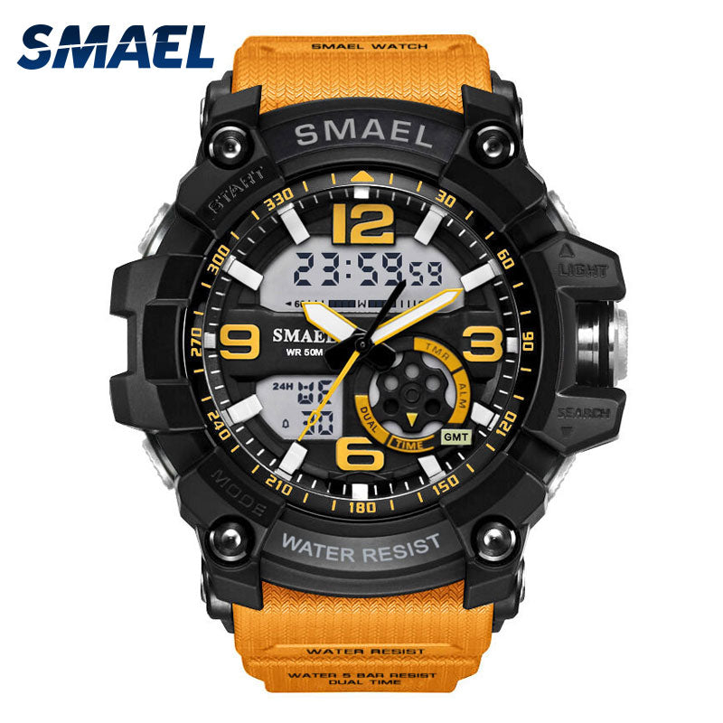 Military Watches Army Men's Wristwatch LED Quartz Watch