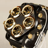 5 Time Zone Silicone Watches