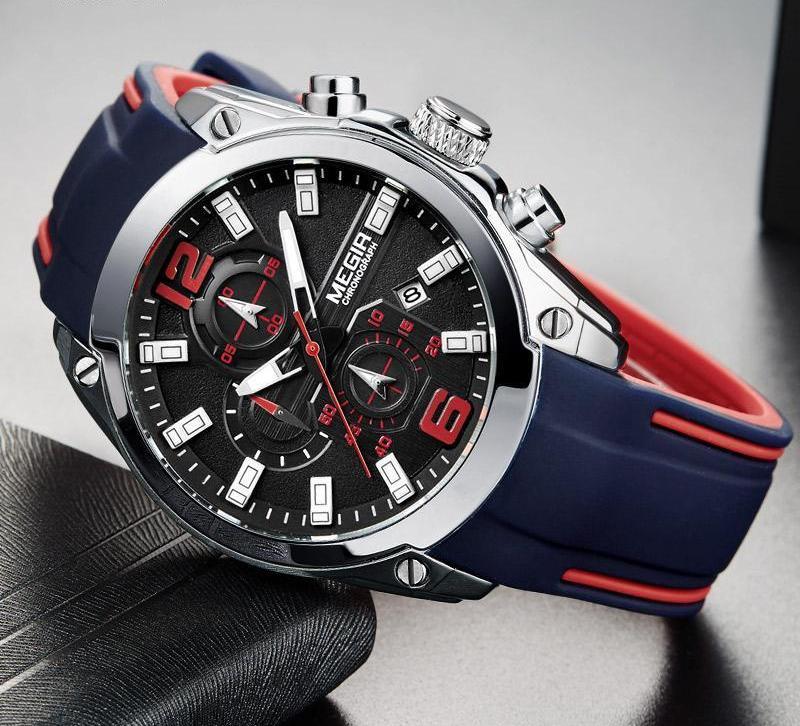 DONAHUE ACTION CHRONOGRAPH QUARTZ RACE WATCH