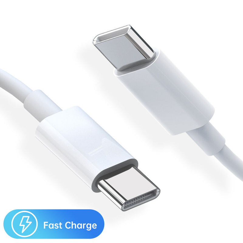 USB C To USB C Fast Charger PD 60W Dual Type C Charging Data Sync USB Cable