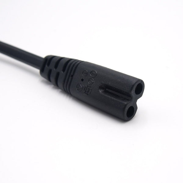 US Style 6FT 6 FT 2-Prong AC Power Cord/Cable for PS2 PS3 Slim Laptop 4 DELL IBM