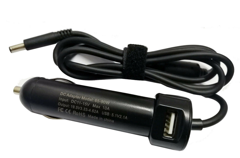 NEW Laptop Car Adapter Charger For Dell Inspiron 13 7000 7347 7348 7353 7359 65W 90W