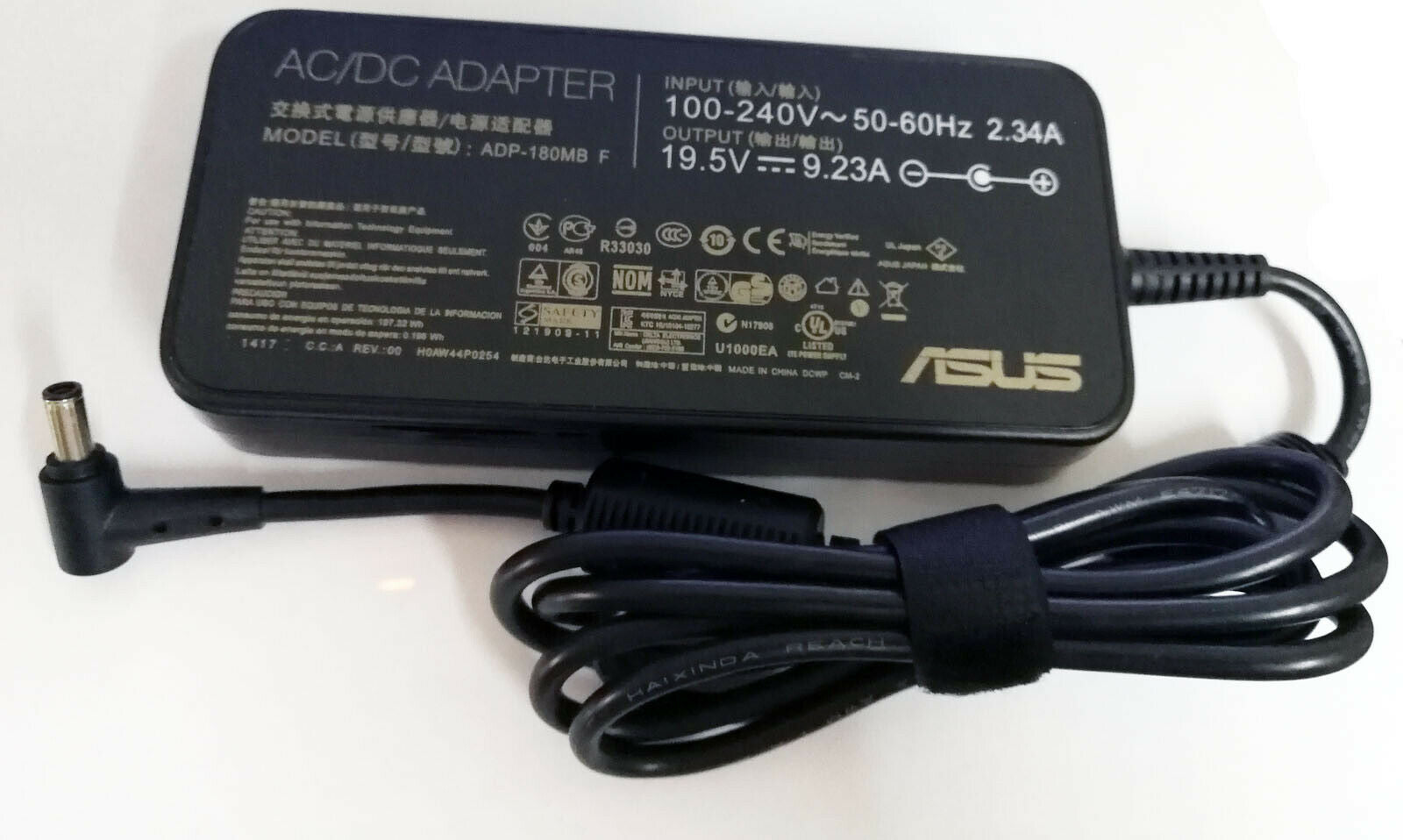NEW Genuine AC Adapter Charger For Asus ROG Strix GL504GM GL504GM-ES052T 180W Charger