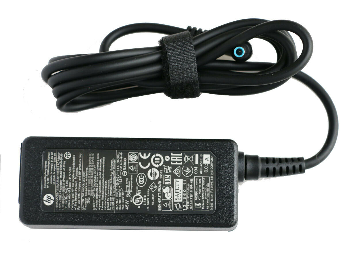 NEW GENUINE 19.5V 2.31A 45W AC Power Adapter Charger For HP 15-AY006LA V7S21LA 4.5MM Charger