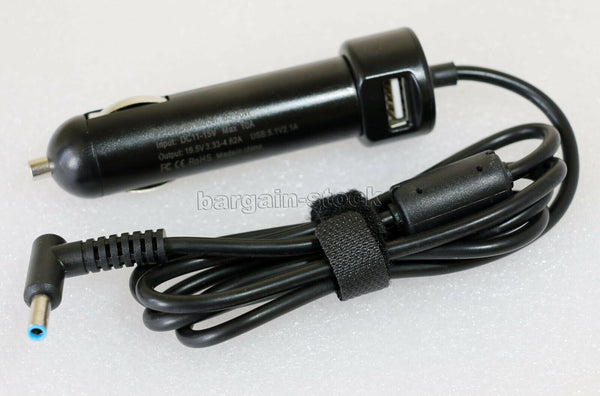 New Charger 90W AUTO DC Car Charger Adapter For HP Spectre X360 15-DF1033DX 15-DF1010CA