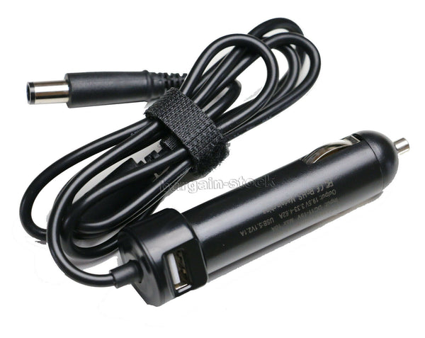 NEW Genuine Charger AUTO Car Charger Adapter For Dell Vostro 1440 1540 2420 2520 3360 3460 3555 3560
