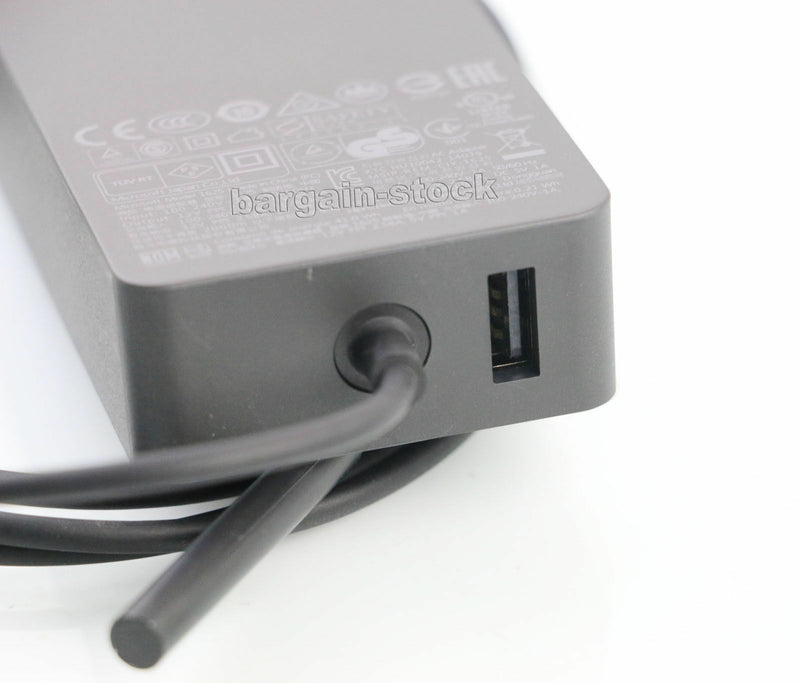 NEW Genuine 12V 2.58A AC Adapter Charger For Microsoft Surface Pro 1 2 3 1625 USB 5V