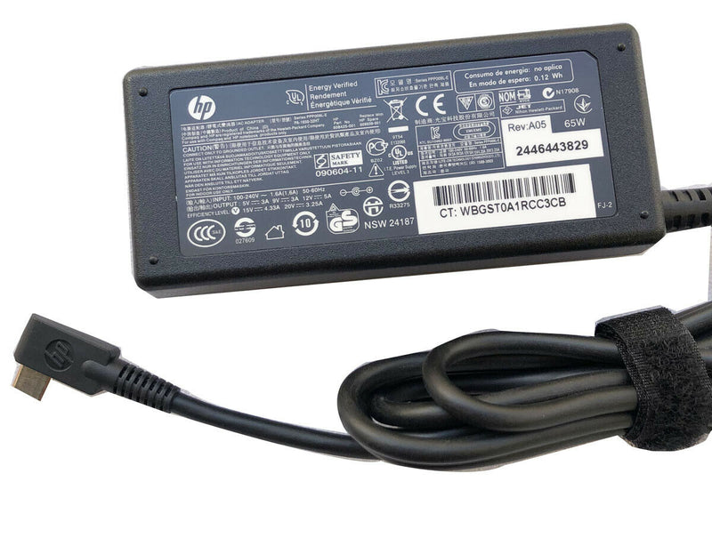 Original Type-C 65W HP Spectre 13-v018ca 13-v021nr 13-v070nw AC Adapter Charger Type-C
