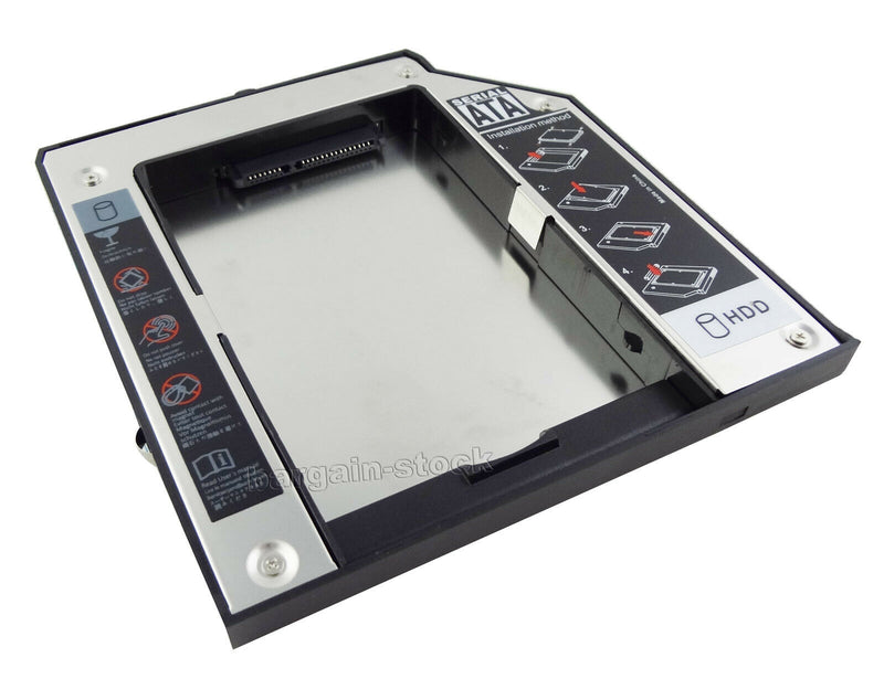 NEW For Lenovo Thinkpad R400 R500 W700 W700ds W701 2nd Hard Drive HDD Caddy Case