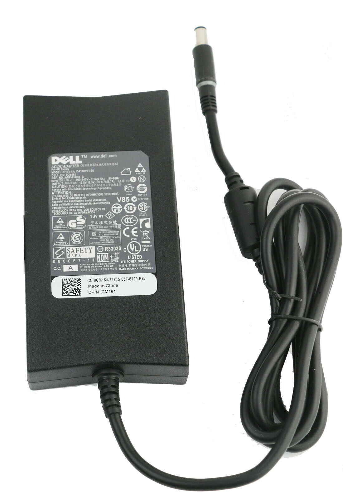 NEW GENUINE 19.5V 6.7A 130W AC Adapter Charger For Dell G3 15 3579 3590 Power Supply 7.4mm