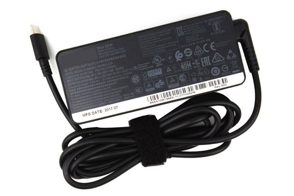 New Charger 65W USB-C AC Adapter Lenovo ThinkPad T14s G2 ADLX65YLC3A Power Supply