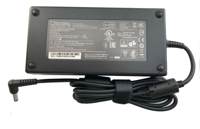 NEW Charger 180W AC Adapter Charger For MSI GT60 2OKWS GT70 GT70-2QD A12-180P1A A180A002L
