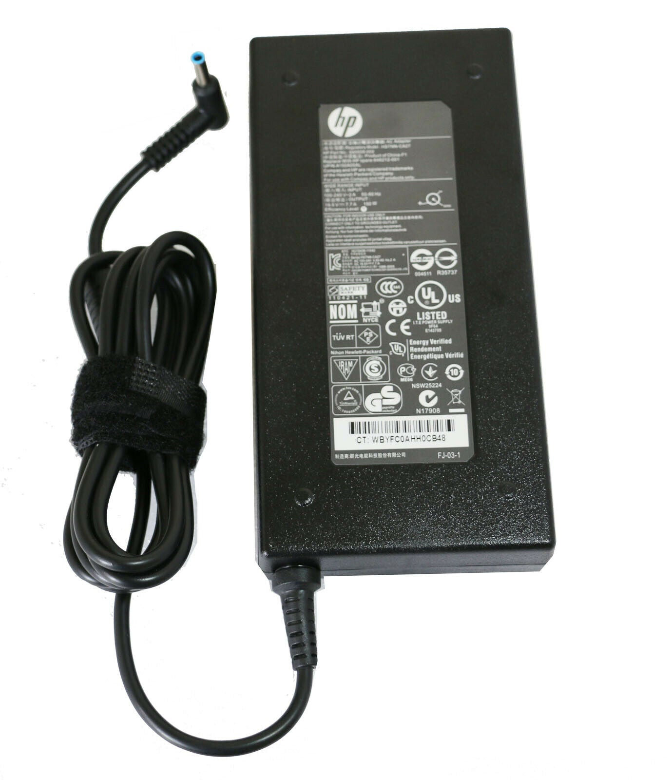 HP 150W AC Adapter Charger HP ENVY 15-ep0010nr BlueTip Power Cord