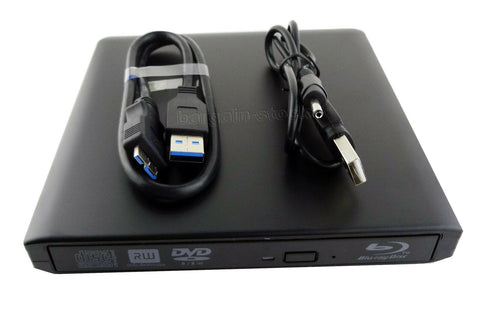 New External USB 3.0 Blu-Ray Burner BD-RE Writer Drive Schenker XMG Apex 15 NH57AF1