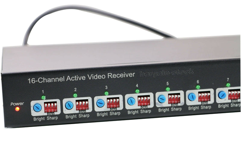 NEW 16 Channel Active Video Receiver 16CH CCTV Active UTP Video Transmission Balun