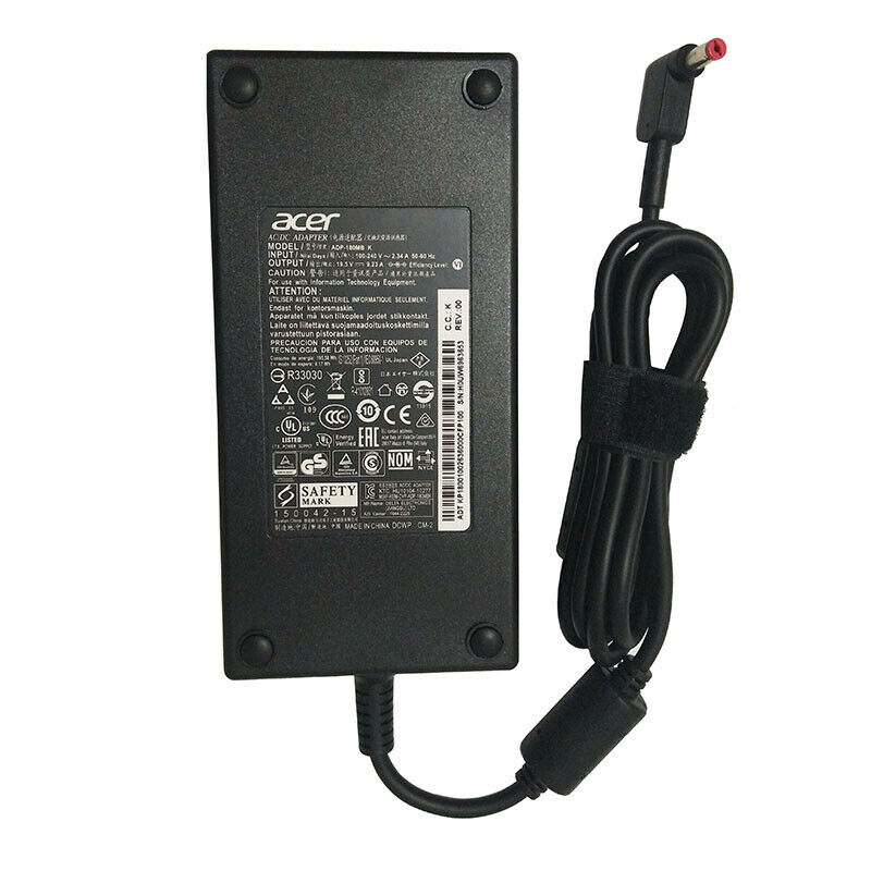 NEW Original Genuine Acer Predator Helios 300 PH315 PH315-52-79TY 180W AC Adapter Charger Charger