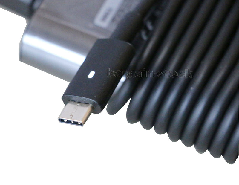 90W AC Adapter Charger For Dell Latitude 9510 2-in-1 USB-C Power Supply Genuine