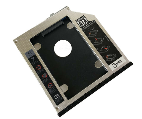 NEW GENUINE With Bezel 2nd HDD/SSD Caddy For HP Zbook 15 G1 G2 17 G1 G2 2nd Hard Drive Caddy