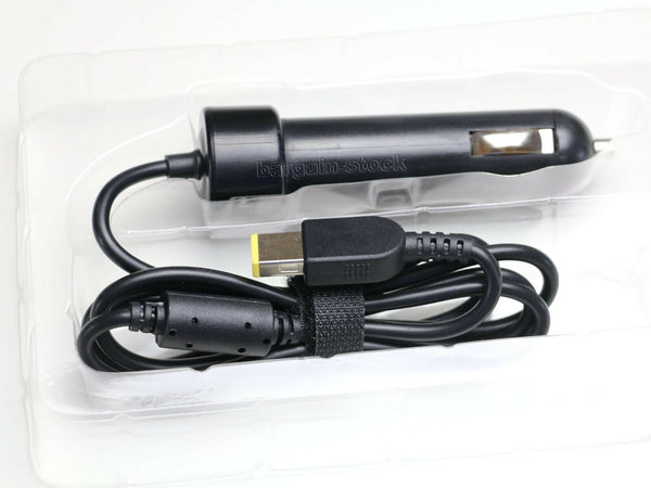 Original AC/DC Laptop Car Charger Adapter Lenovo Slim Tip 45W-90W Power Supply Adapter