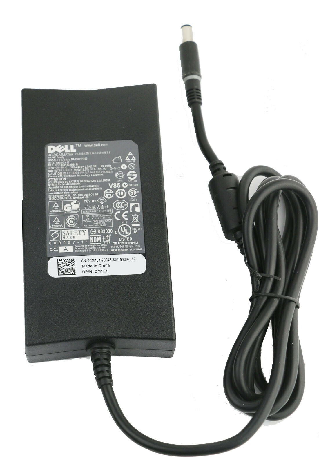 Original 130W AC Power Adapter Charger For Dell Latitude 14 5411 5411-WJ40N PSU