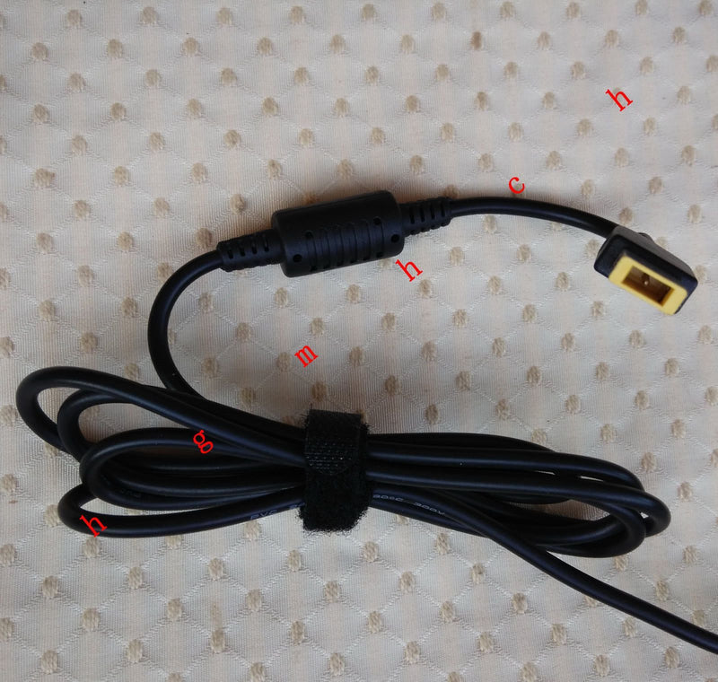 OEM Slim Tip DC/In Car Charger Lenovo ThinkPad T470s Series Laptop Charger