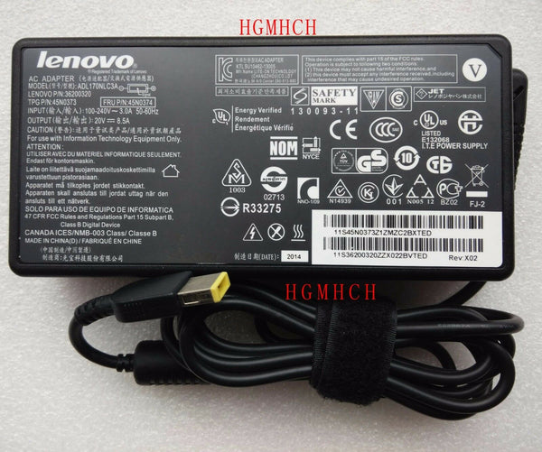 Genuine Genuine OEM 170W AC Adapter for Lenovo ThinkPad W541/i7-4940MX Laptop