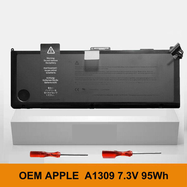 Genuine A1309 Battery for MacBook Pro 17"A1297 Early 2009 Mid 2009 2010 95WH OEM