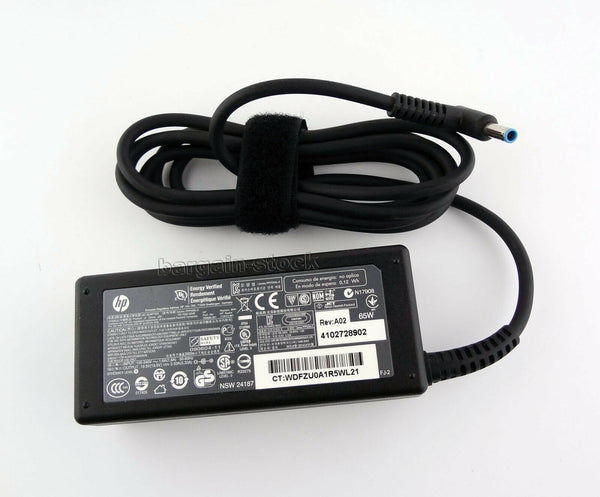 Genuine 65W HP AC Adapter Charger For HP Envy X360 13 15 15-dr1679cl 3.33A 65W PSU