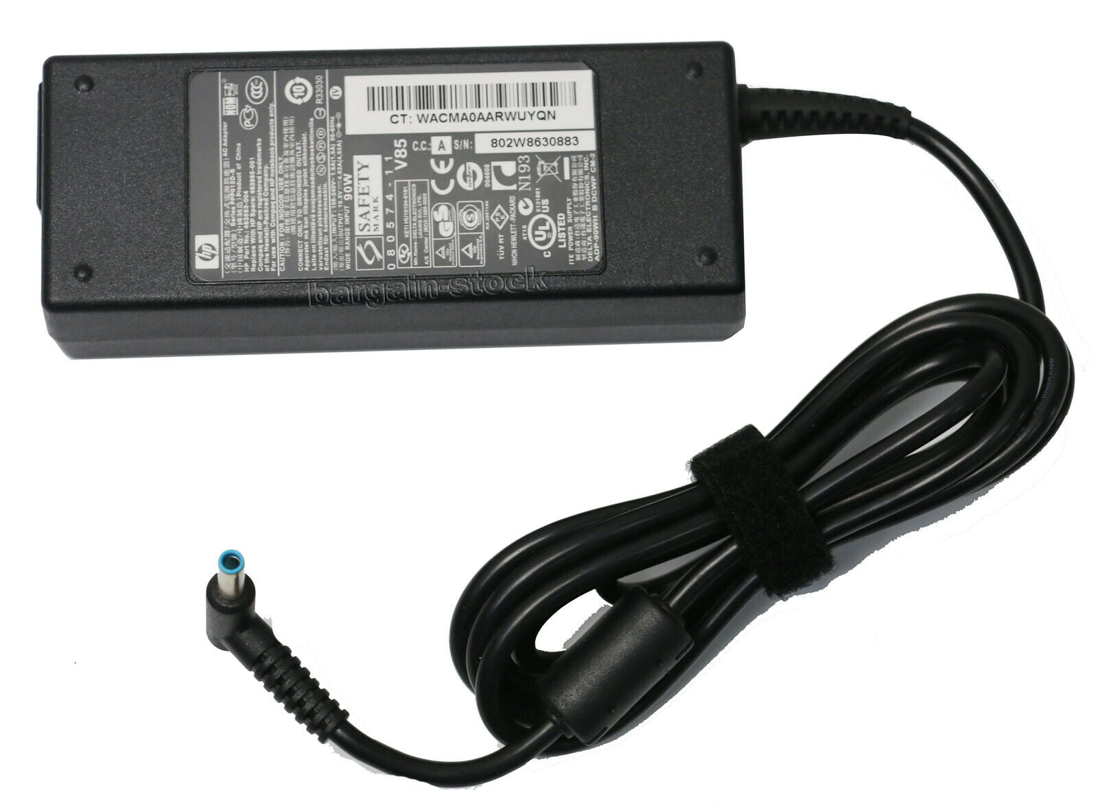 Original 90W AC Adapter Charger  HP Spectre x360 15-df1075nr Power Cord