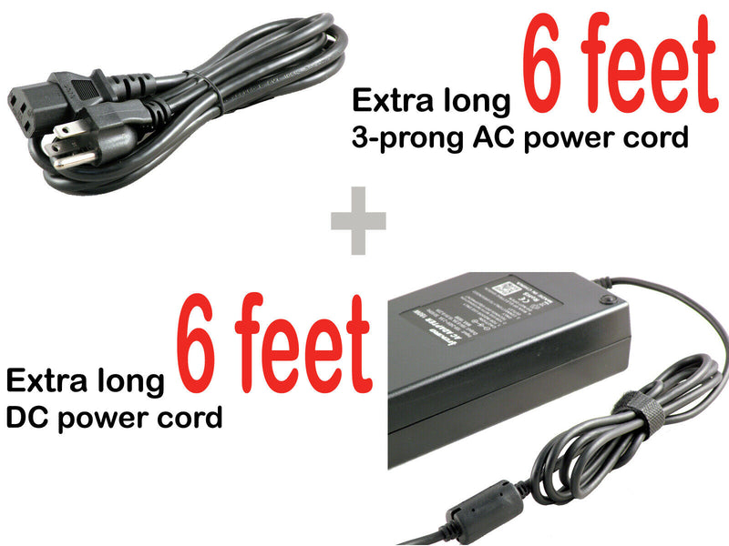 Original Charger AC Adapter for EVOO Gaming Laptop 15" EG-LP5, EG-LP5-BK, EG-LP4, EG-LP4-BK