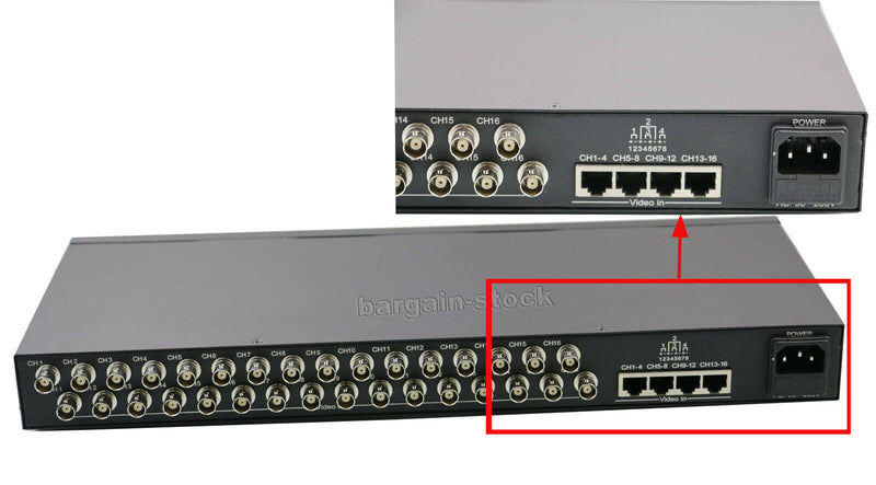 NEW 16 Channel Active Video Receiver 16CH CCTV Active UTP Video Transmission Balun