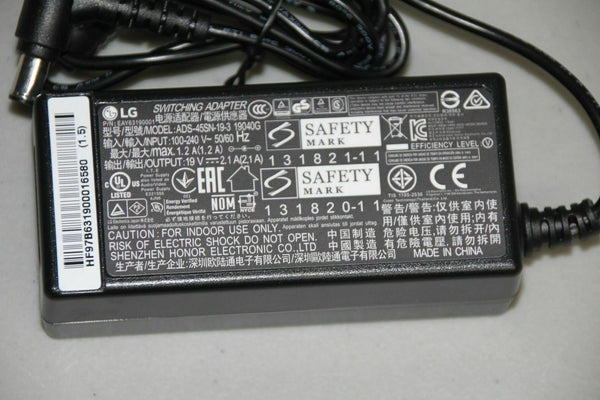 New Original OEM LG 19V 2.1A AC/DC Adapter  LG 28MT45A,28MT45B LCD-LED TV