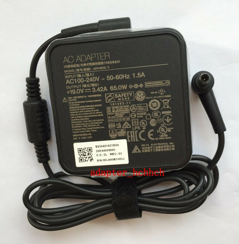 New Original Power MSI Summit B14 A11MOT ADP-65GD D 65W 19V 3.42A AC Adapter&Cord@