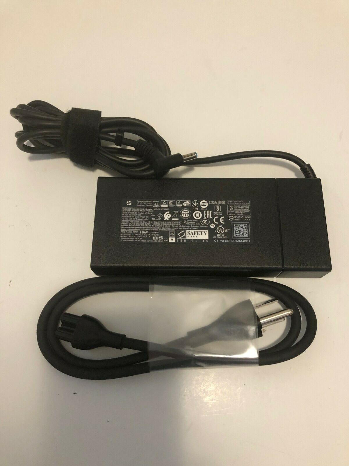 HP 150W AC Charger ZBook 15 G3 W2Y15PA AC ADAPTER HP 775626-003 TPN-DA03